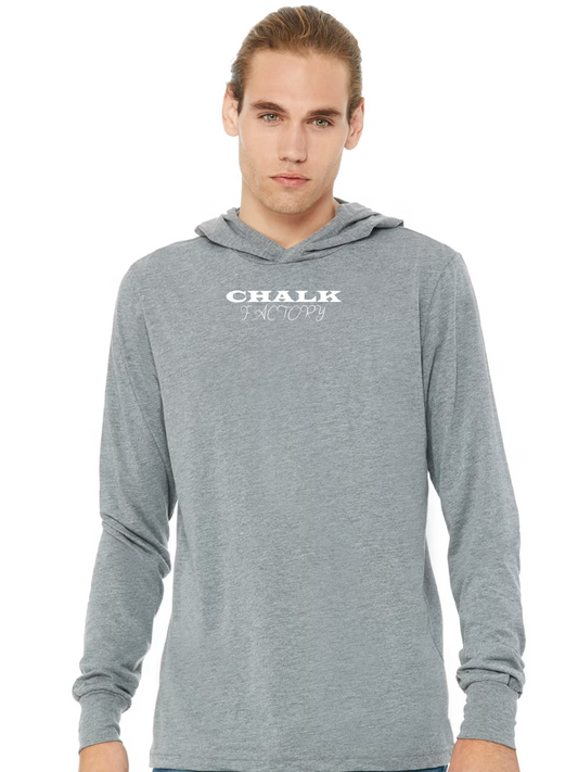 Chalk Factory Long Sleeve Hooded Tee