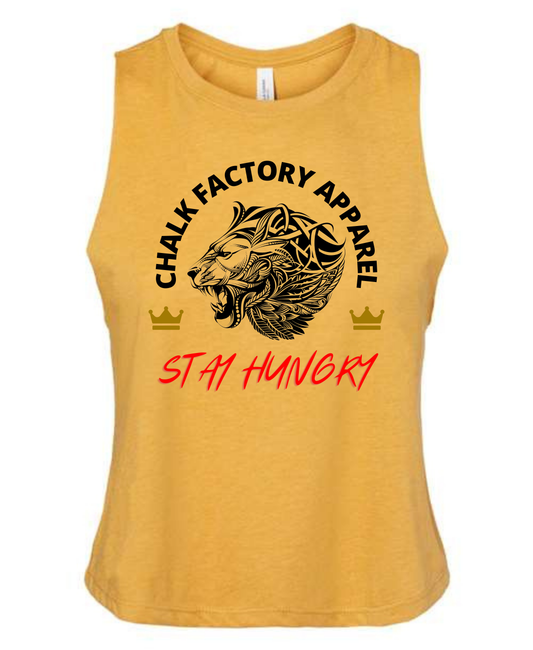 Stay Hungry Crop Tank
