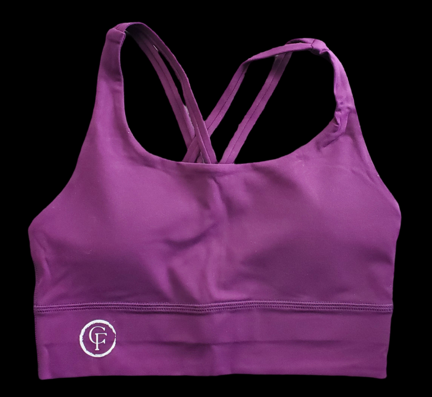 Premium Crossed Back Sports Bra