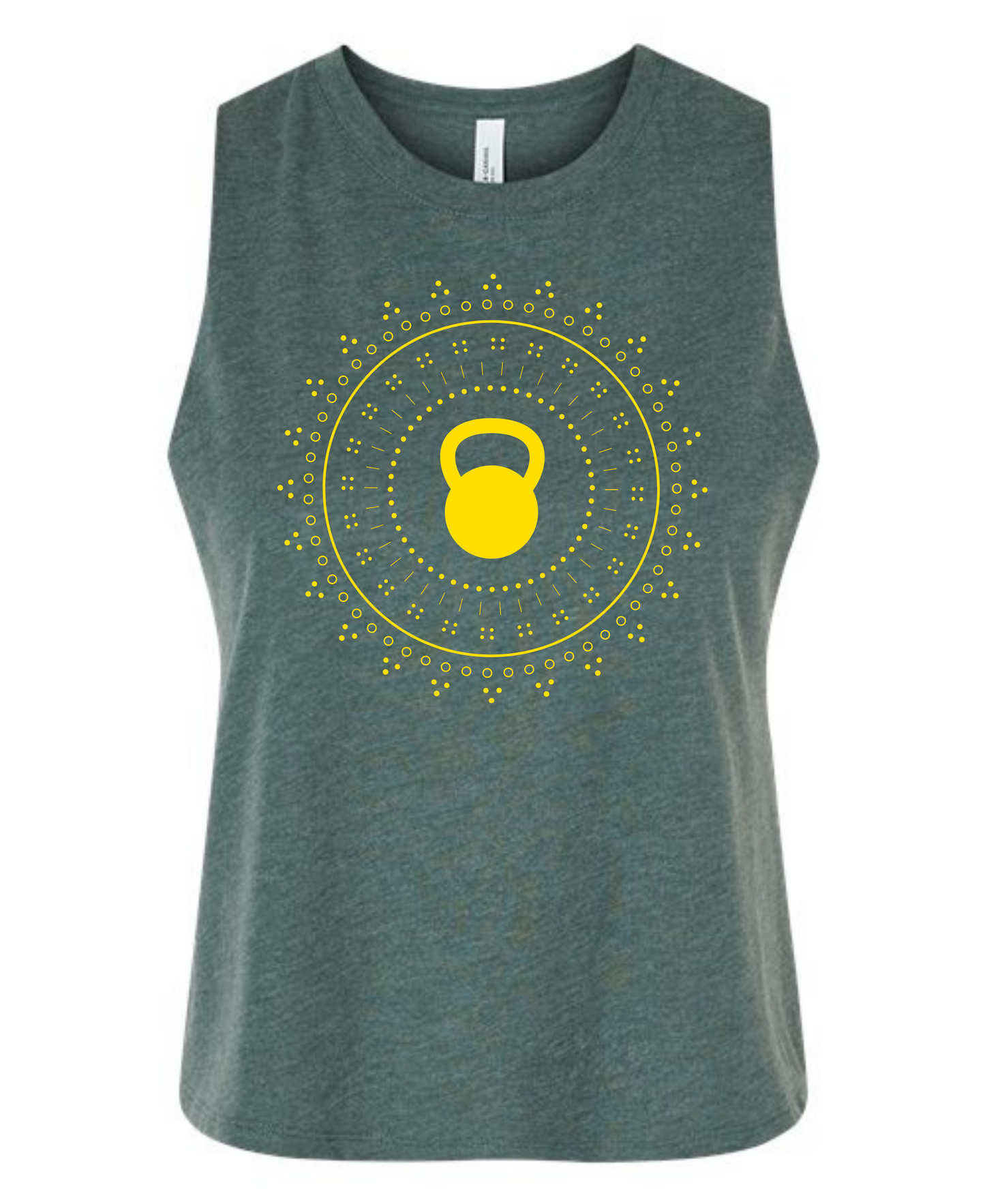 Kettlebell Crop Tank