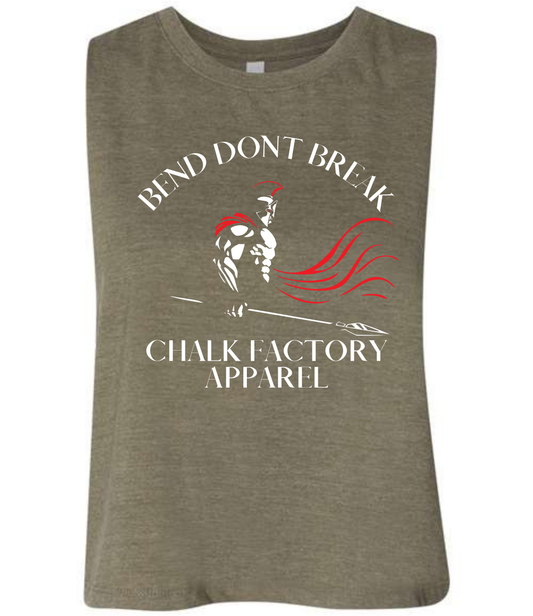 Bend Don't Break Crop Tank