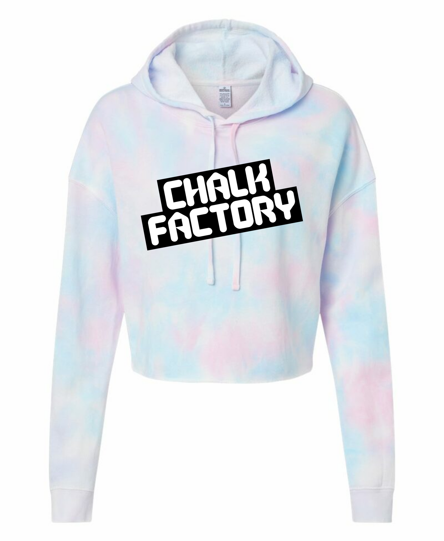 Slanted Lightweight Cropped Hoodie