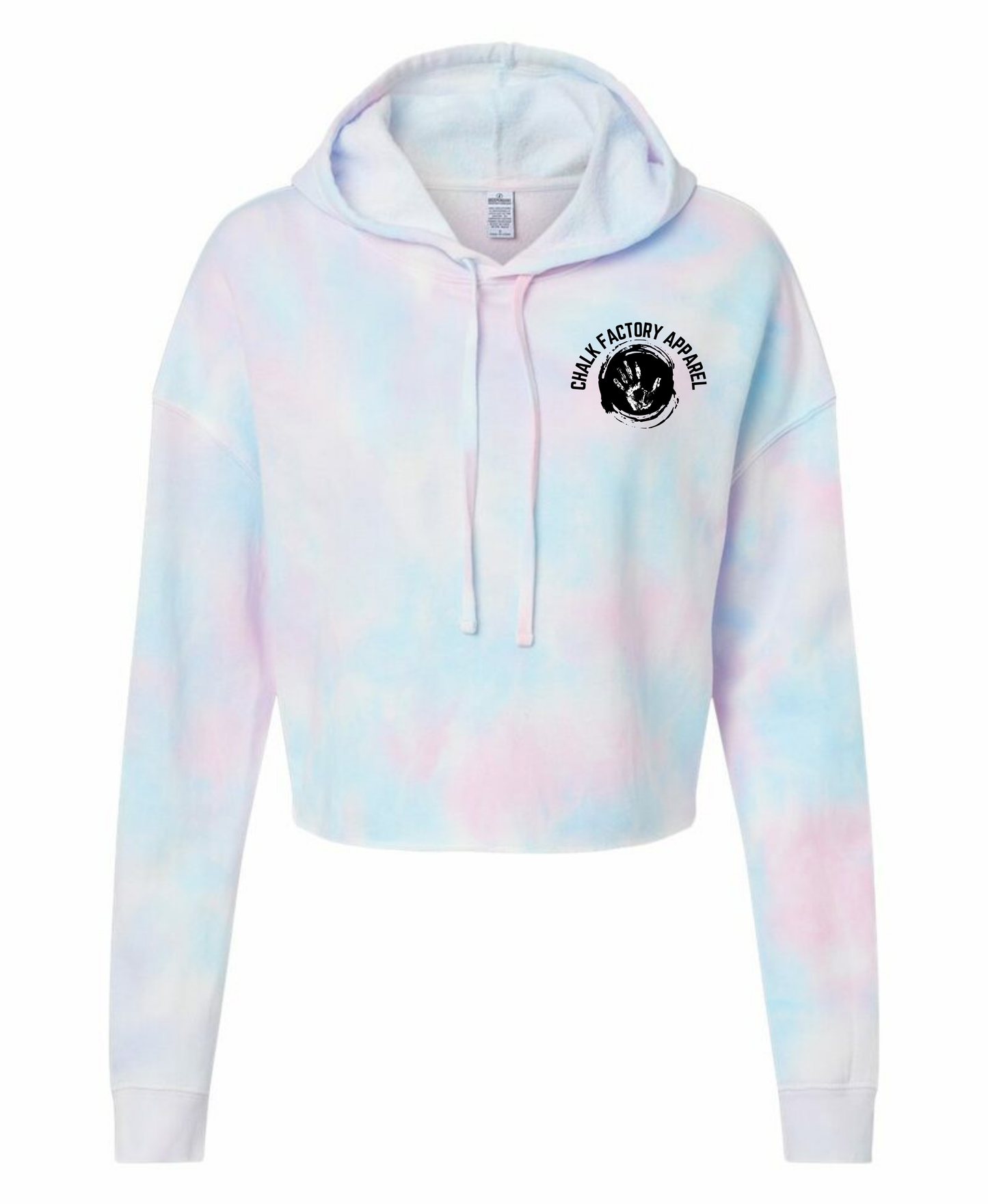 Logo Lightweight Cropped Hoodie