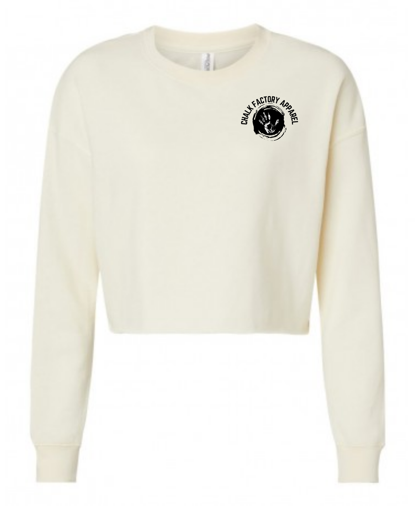 Logo Cropped Crew Neck