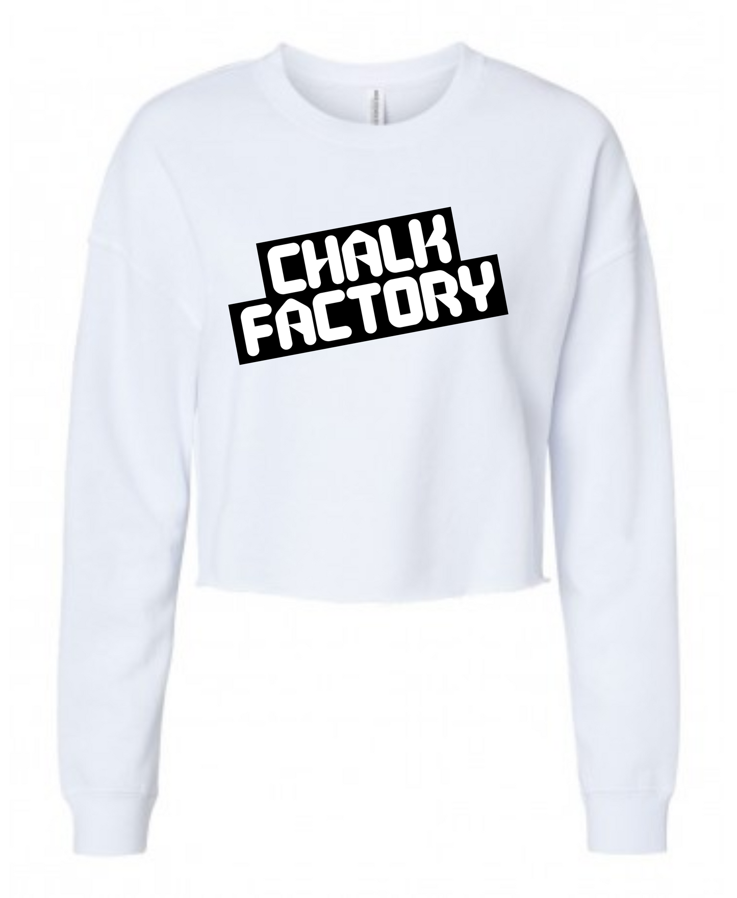 Slanted Cropped Crew Neck