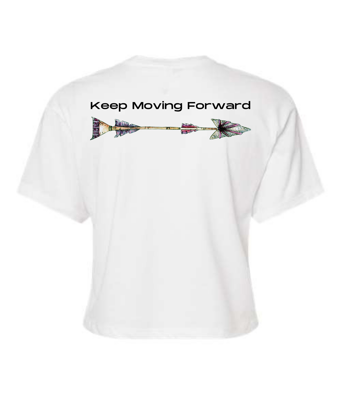 Keep Moving Forward Crop Top