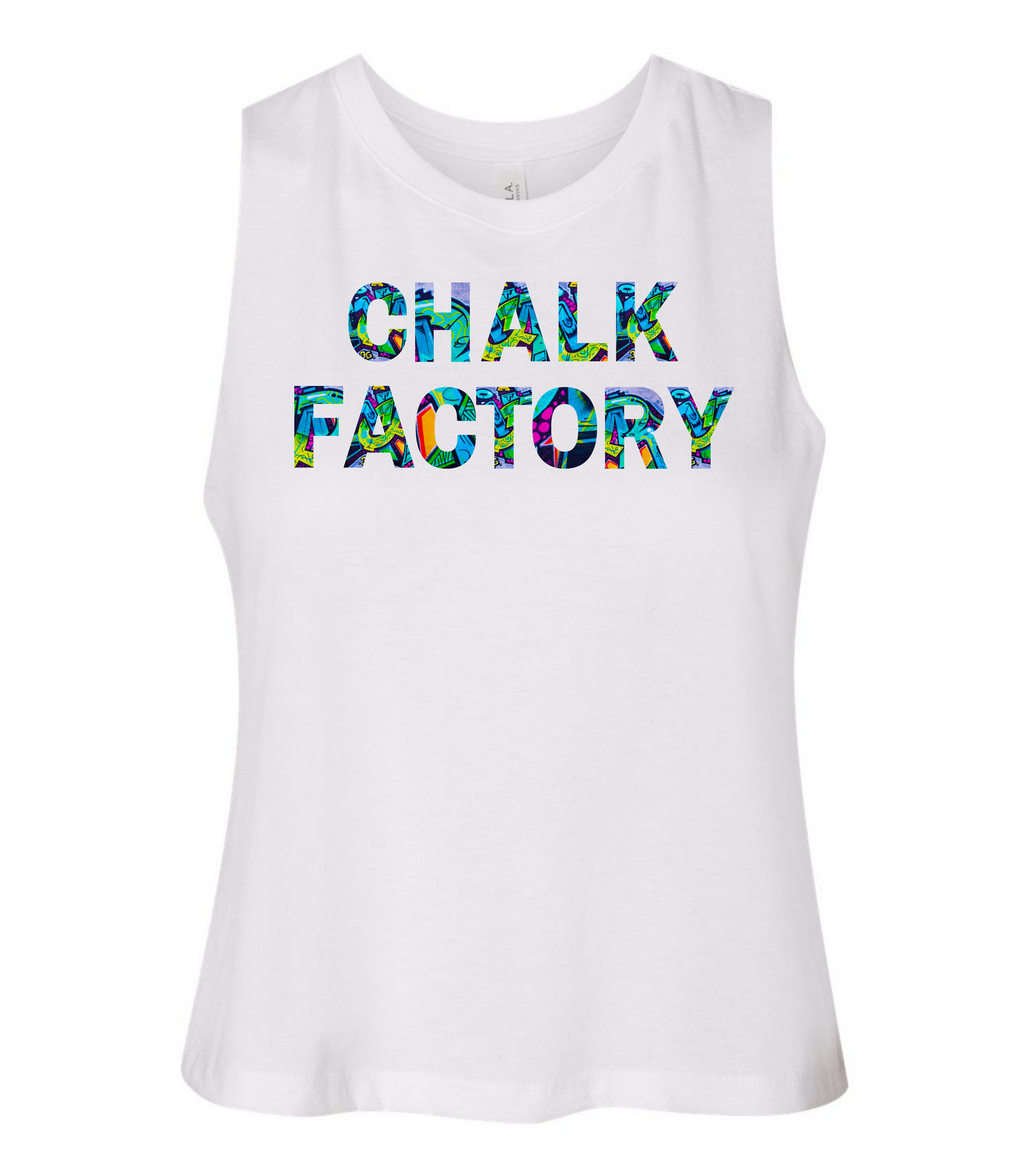 Graffiti Crop Tank