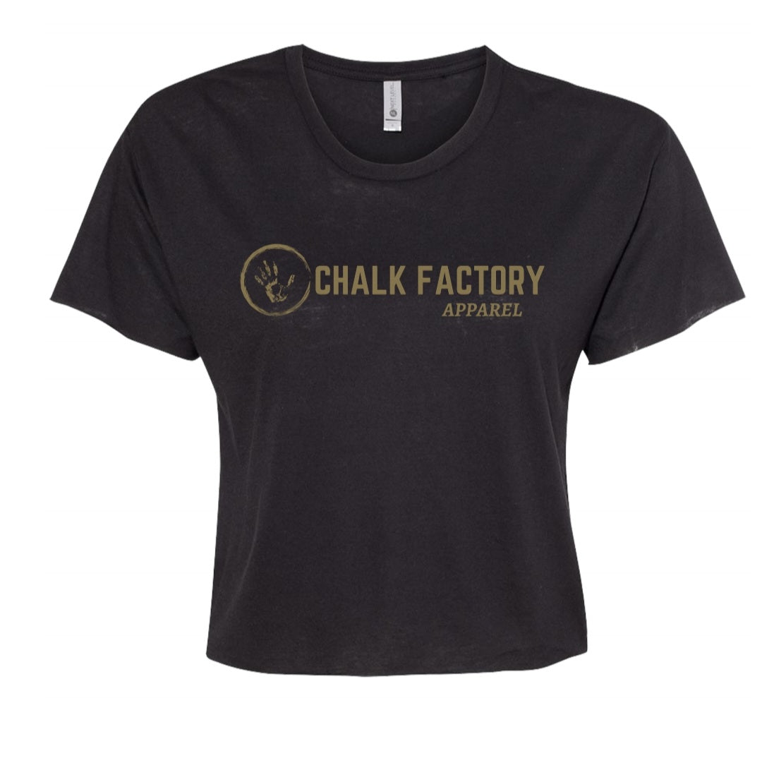 Gold Chalk Factory Apparel Crop Top