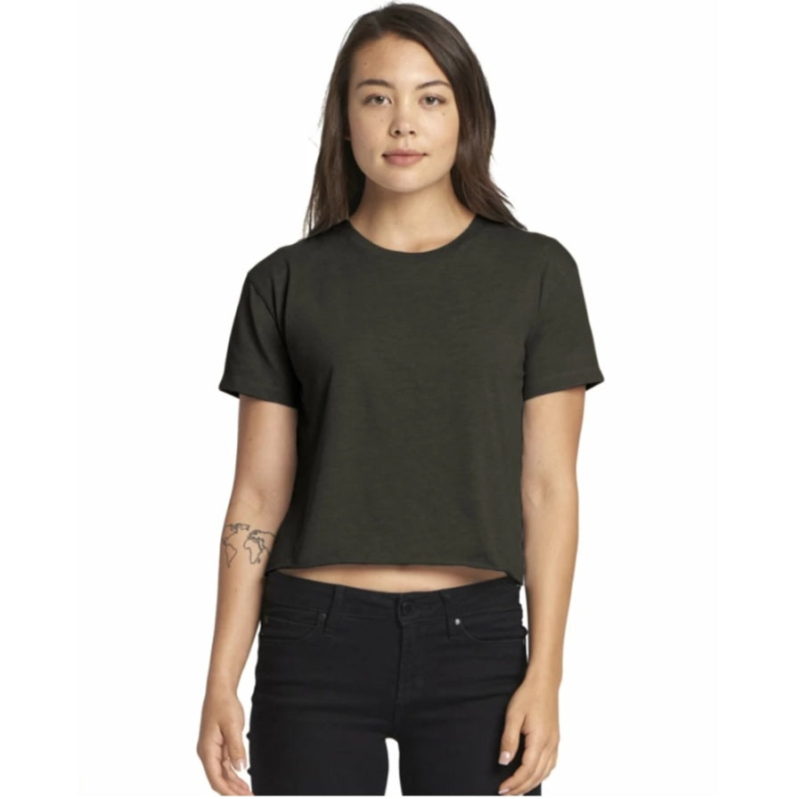 Gold Chalk Factory Apparel Crop Top