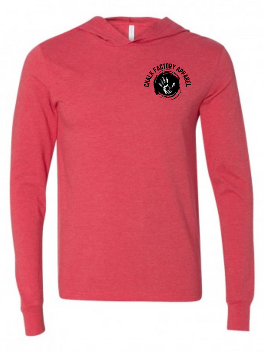 Logo Long Sleeve Hooded Tee