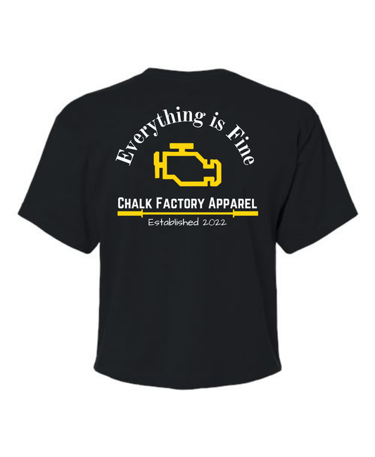 Everything is Fine Crop Top
