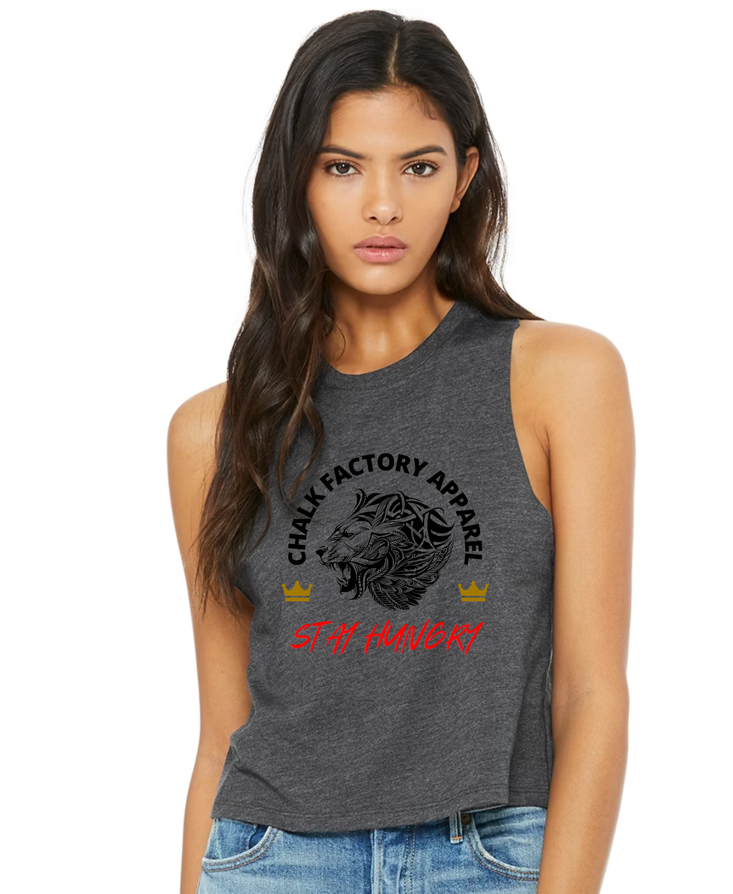 Stay Hungry Crop Tank