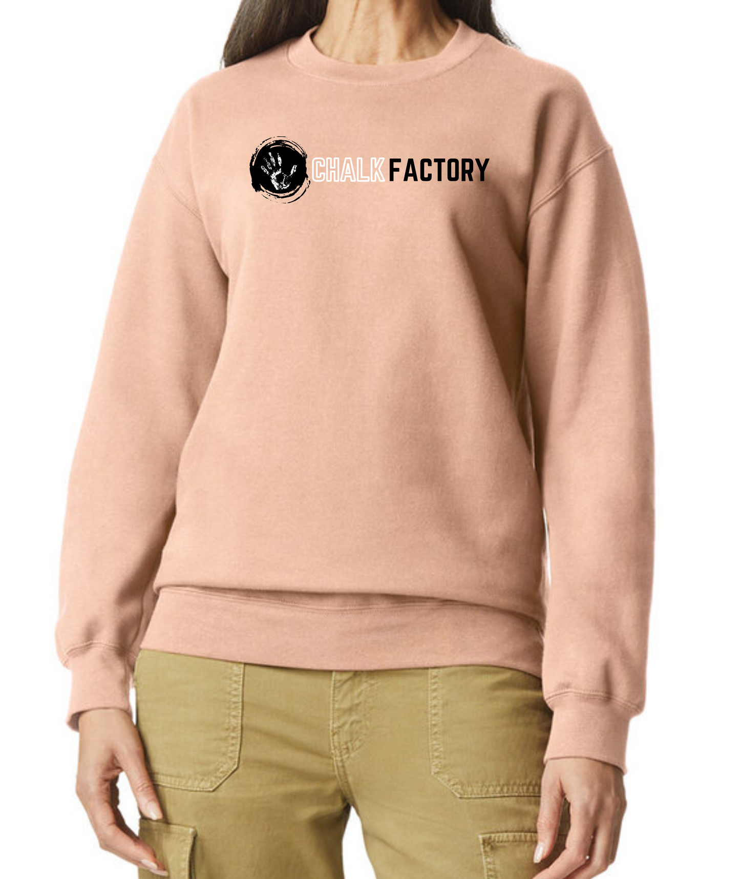 Black and White Crew Neck