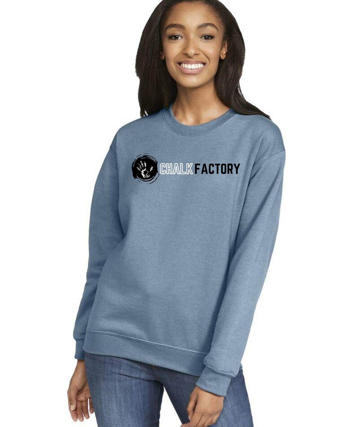 Black and White Crew Neck