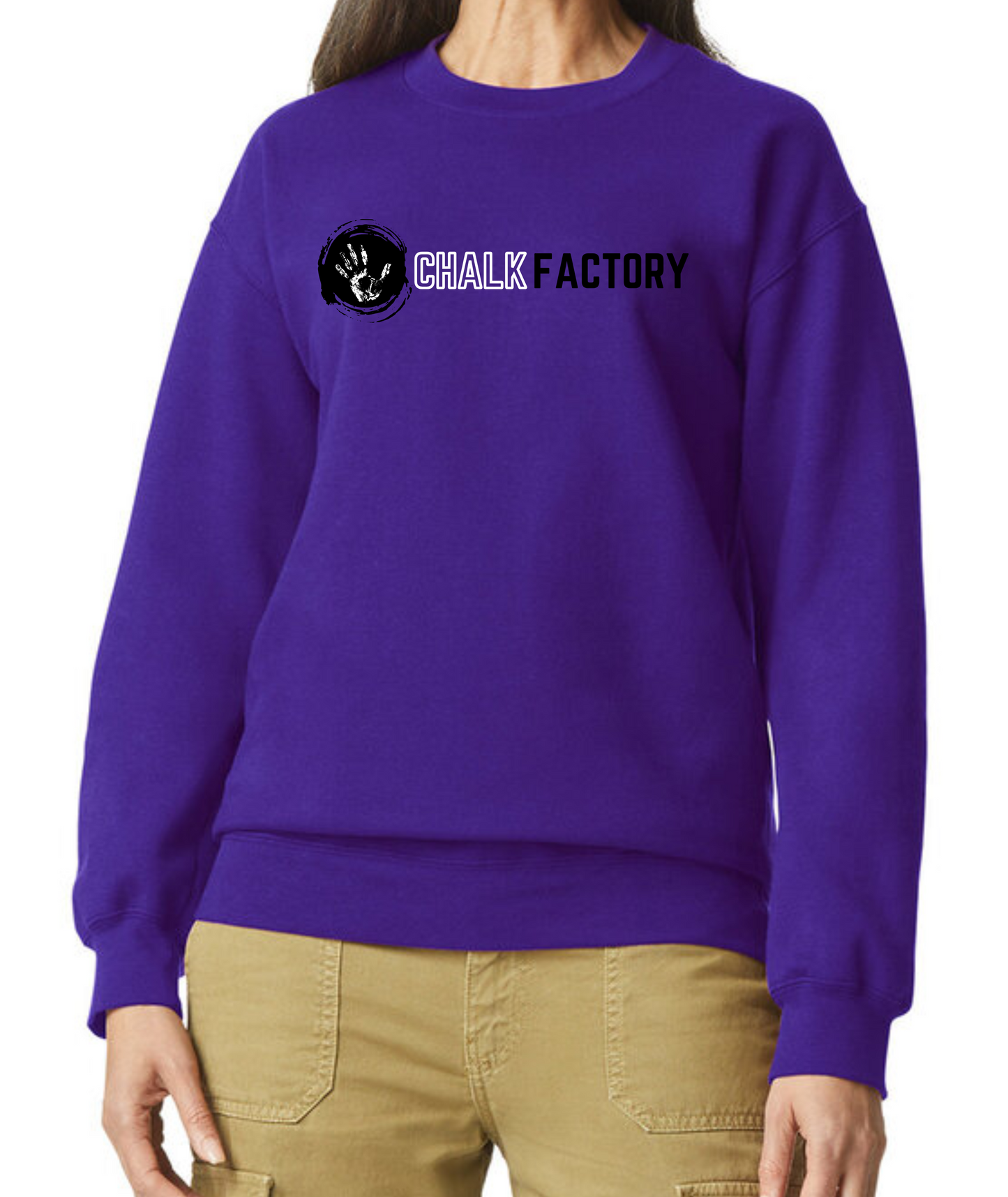 Black and White Crew Neck