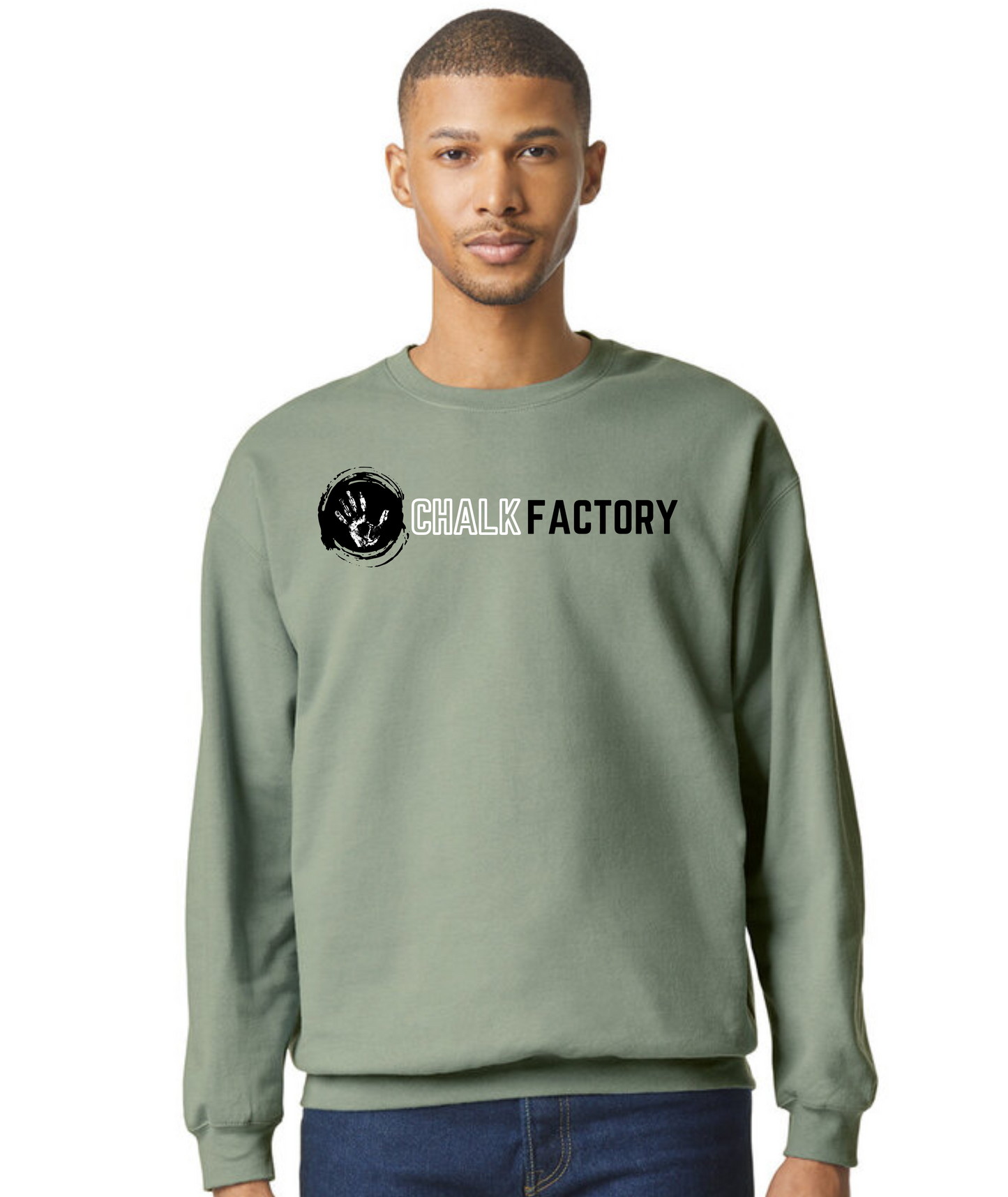 Black and White Crew Neck