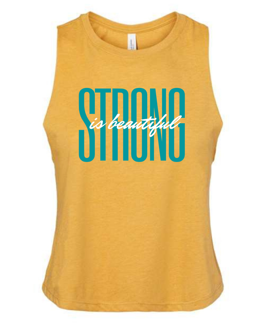 Strong is Beautiful Crop Tank