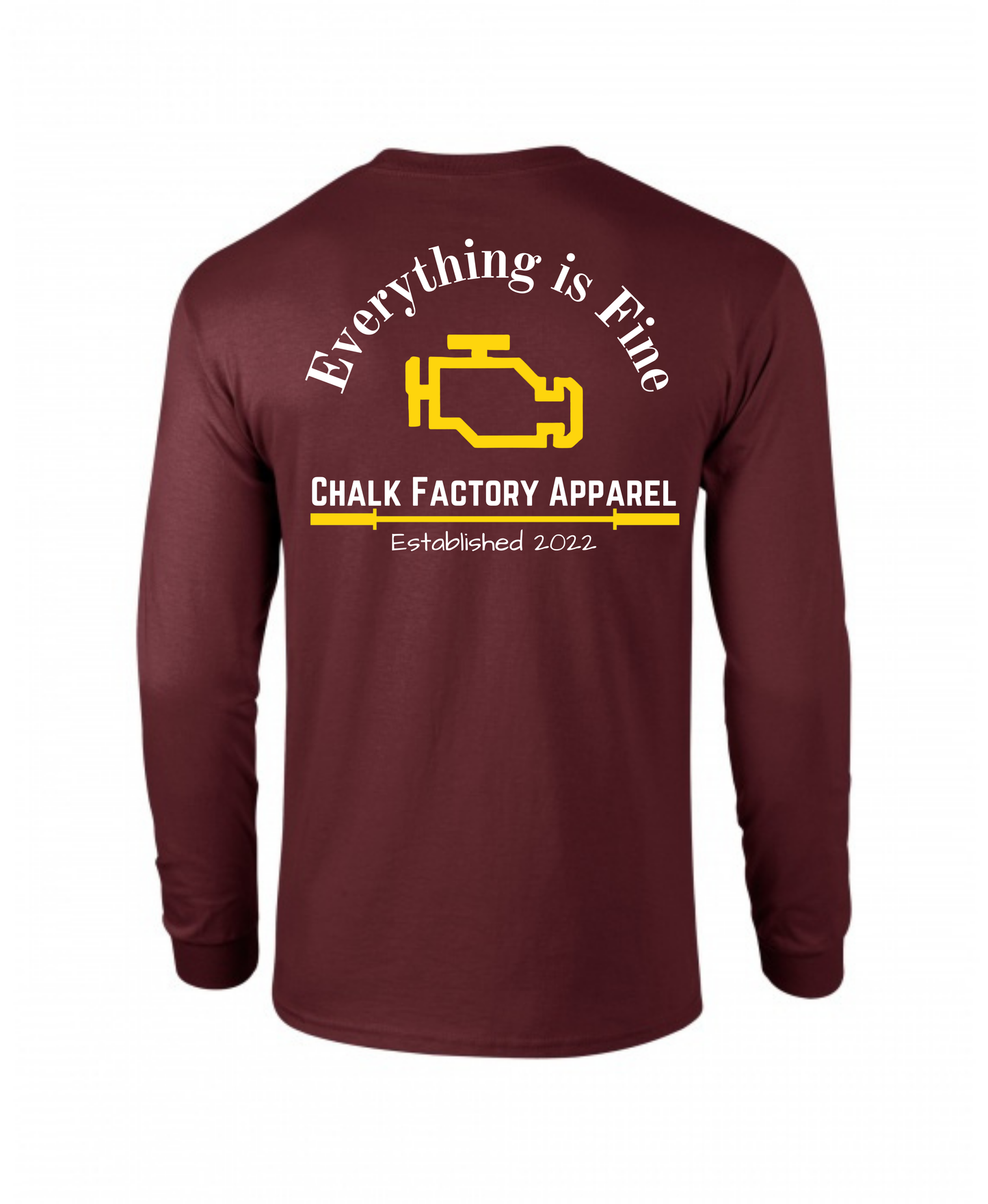 Everything is Fine Long Sleeve Tee