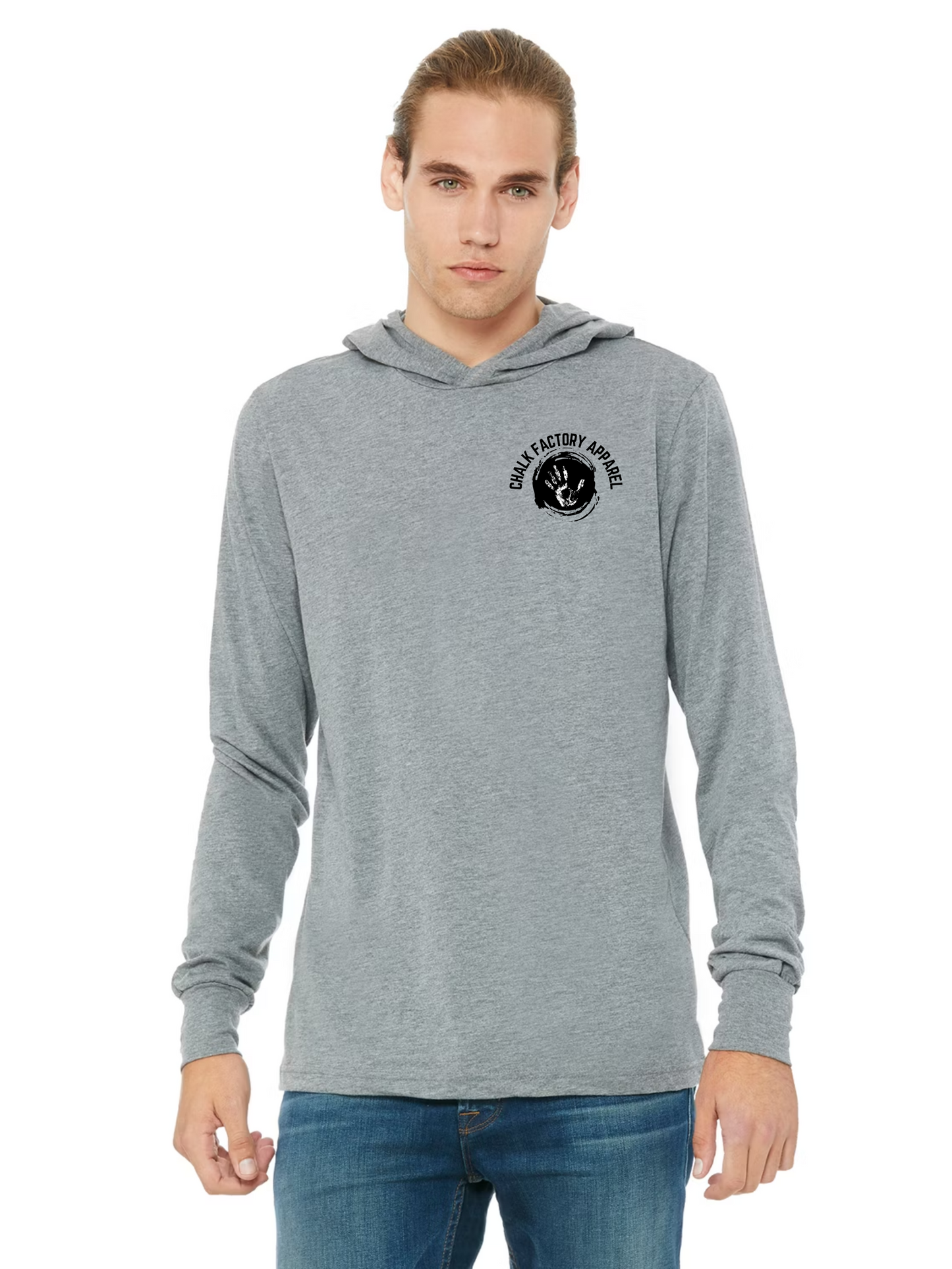 Logo Long Sleeve Hooded Tee