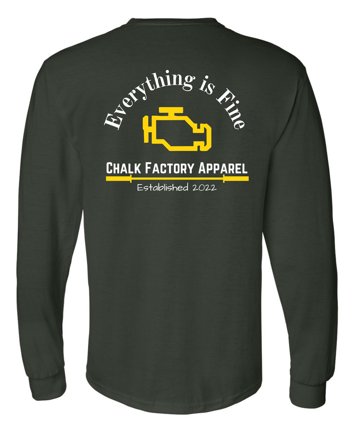 Everything is Fine Long Sleeve Tee