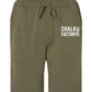 Chalk Factory Fleece Shorts