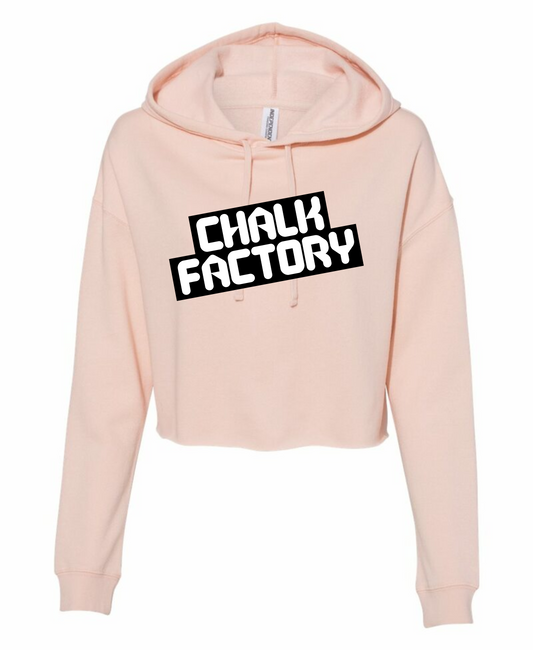 Slanted Lightweight Cropped Hoodie