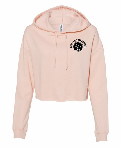 Logo Lightweight Cropped Hoodie