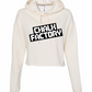 Slanted Lightweight Cropped Hoodie