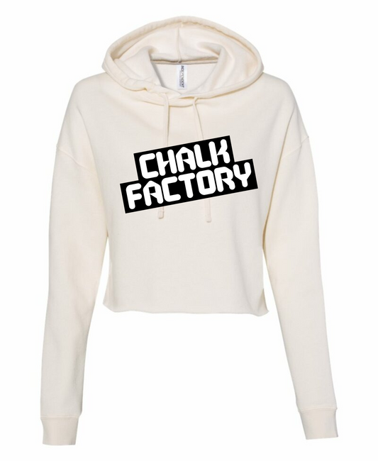 Slanted Lightweight Cropped Hoodie