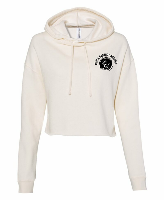Logo Lightweight Cropped Hoodie