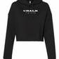 Chalk Factory Lightweight Cropped Hoodie