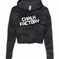 Slanted Lightweight Cropped Hoodie