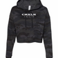 Chalk Factory Lightweight Cropped Hoodie