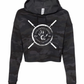 Crossed Barbell Lightweight Cropped Hoodie
