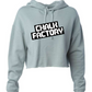 Slanted Lightweight Cropped Hoodie