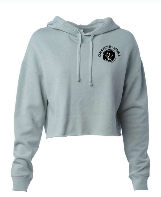 Logo Lightweight Cropped Hoodie