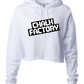 Slanted Lightweight Cropped Hoodie