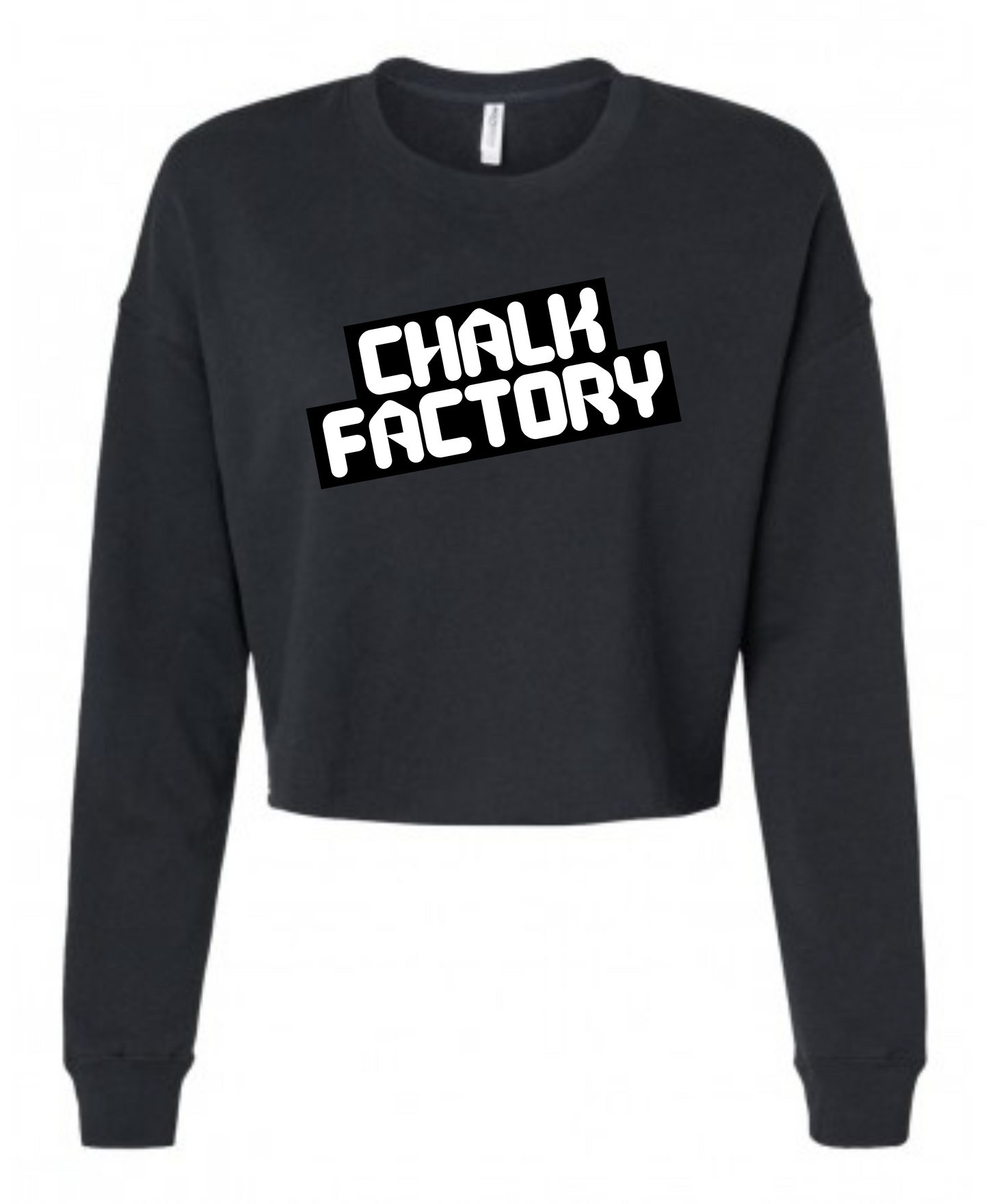 Slanted Cropped Crew Neck