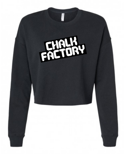 Slanted Cropped Crew Neck