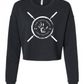 Crossed Barbell Cropped Crew Neck