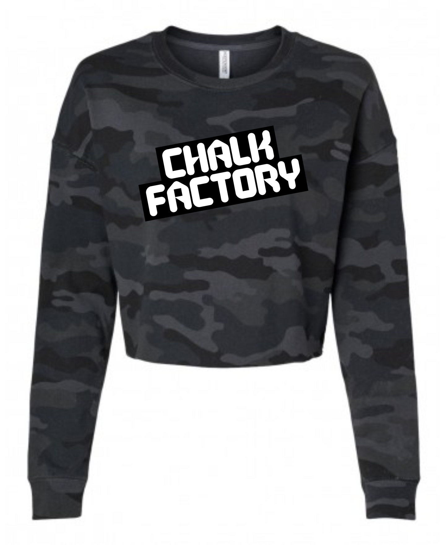 Slanted Cropped Crew Neck