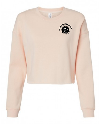 Logo Cropped Crew Neck
