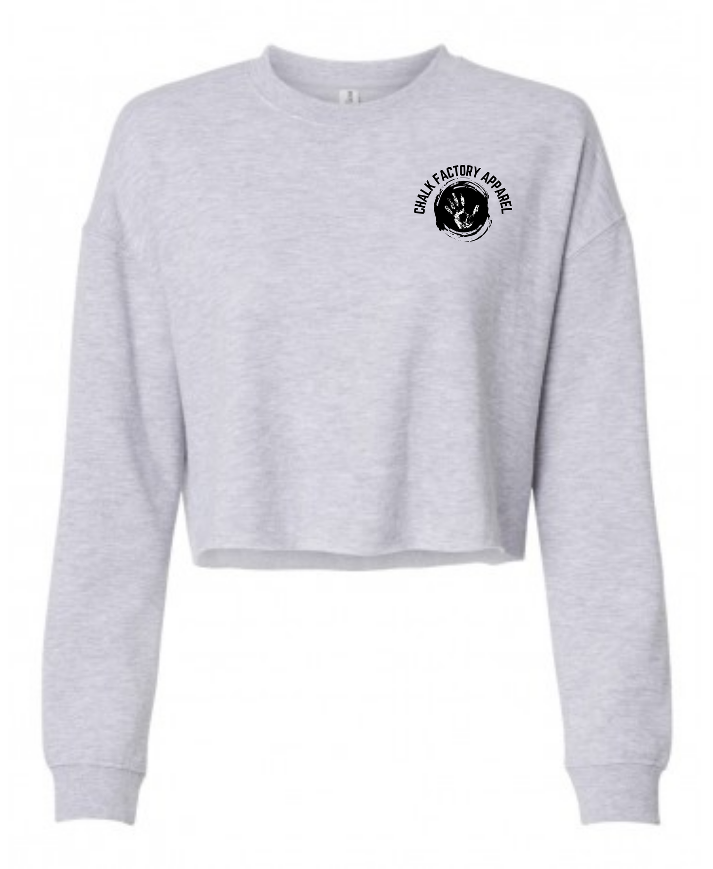 Logo Cropped Crew Neck