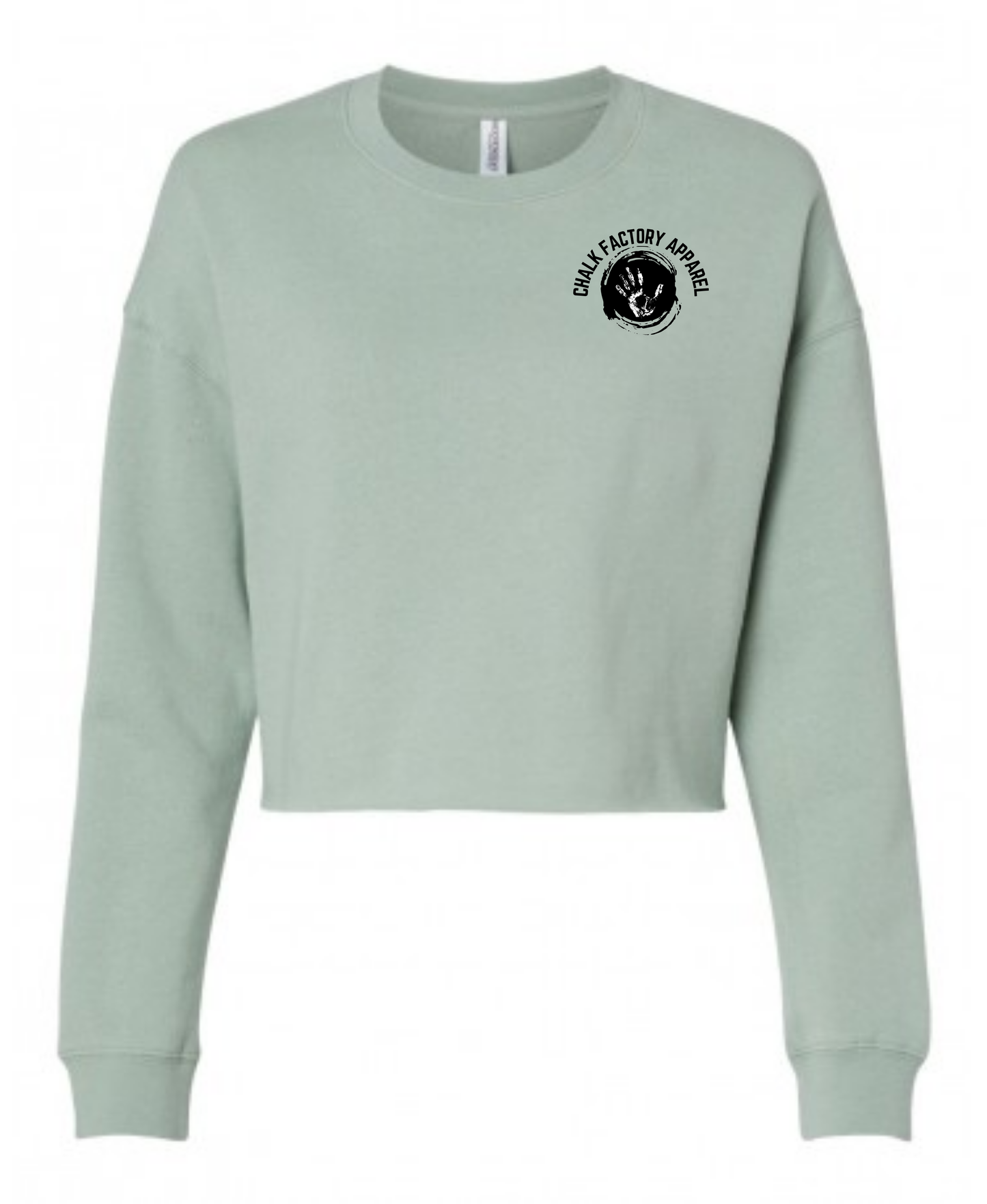 Logo Cropped Crew Neck