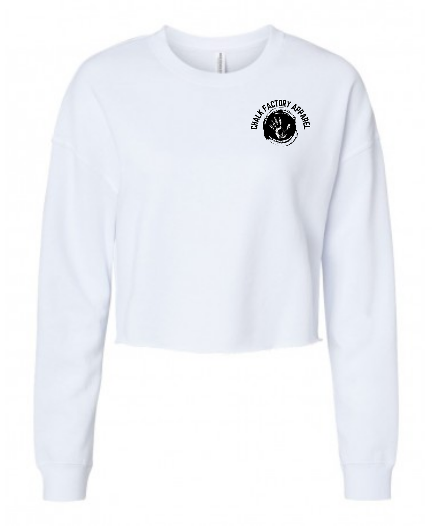 Logo Cropped Crew Neck