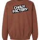 Slanted Crew Neck