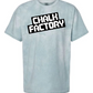 Unisex Color Blast Slanted Tee