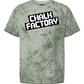 Unisex Color Blast Slanted Tee