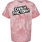 Unisex Color Blast Slanted Tee