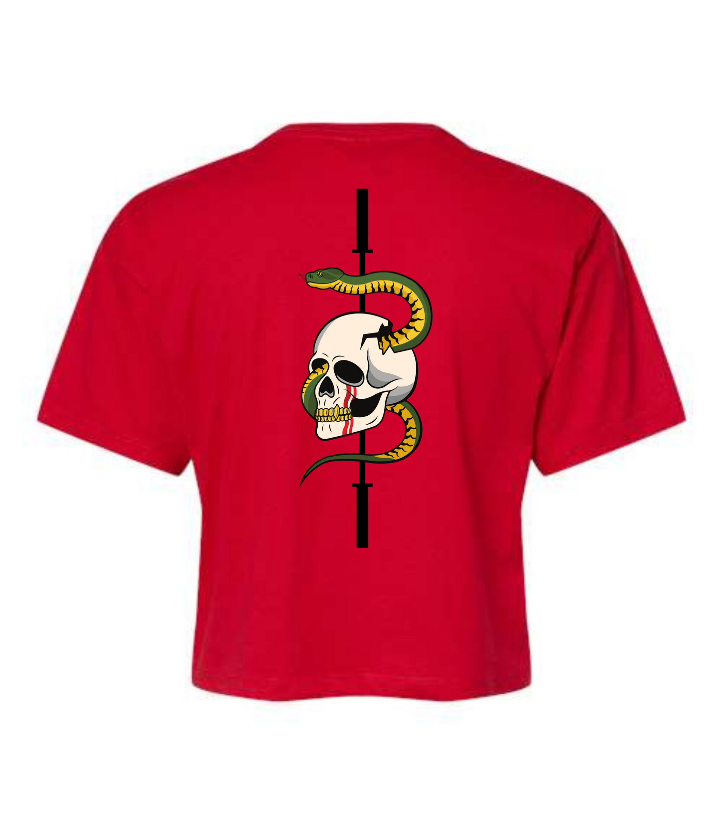 Serpent Crop Top